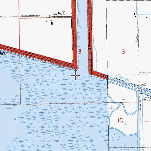 Topographic Map of Lost River, CA
