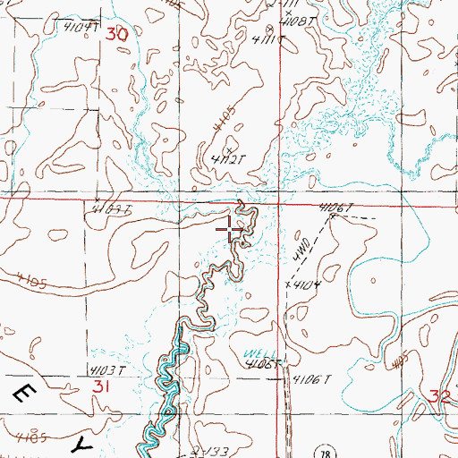 Topographic Map of Malheur Slough, OR