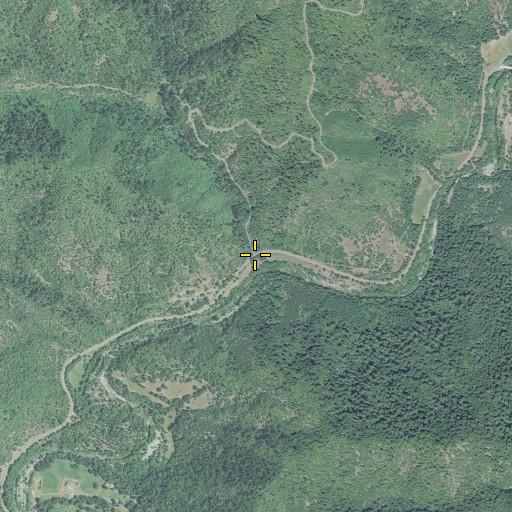 Aerial/Satellite Image of Maple Gulch, OR
