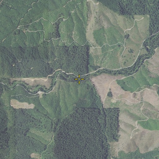 Aerial/Satellite Image of Martin Creek, OR