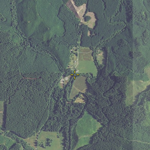 Aerial/Satellite Image of Mast Creek, OR