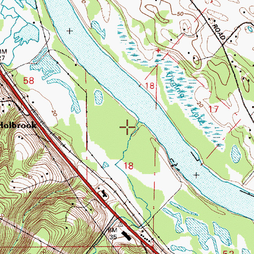 Topographic Map of McCarthy Creek, OR
