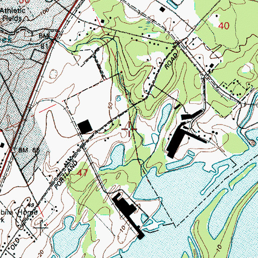 Topographic Map of McNulty Creek, OR