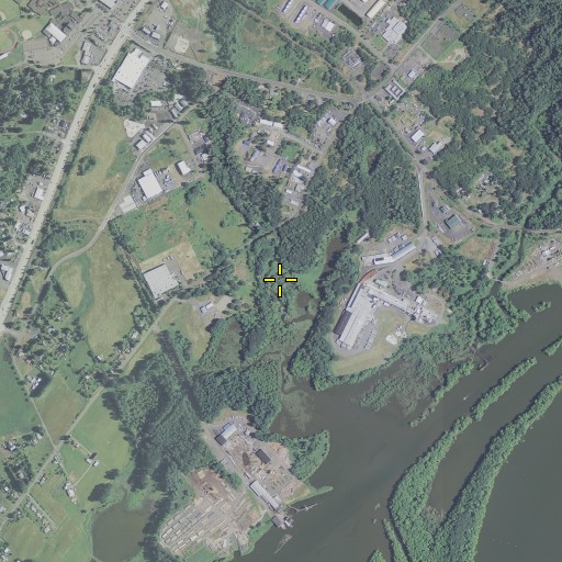 Aerial/Satellite Image of McNulty Creek, OR