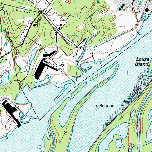 Topographic Map of Milton Creek, OR