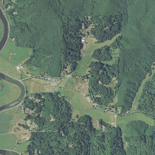Aerial/Satellite Image of Monkey Ranch Gulch, OR