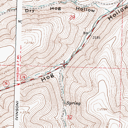 Topographic Map of Nelson Canyon, OR