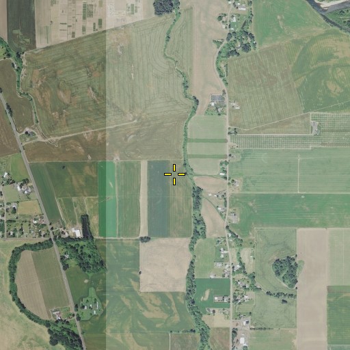 Aerial/Satellite Image of Oak Creek, OR