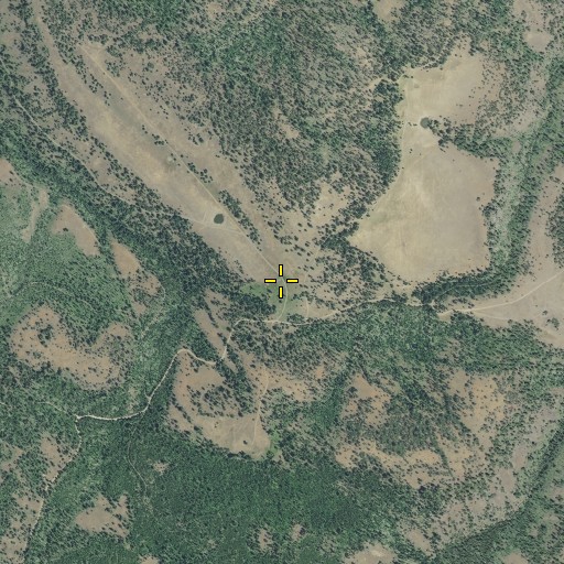 Aerial/Satellite Image of Otis Spring, OR