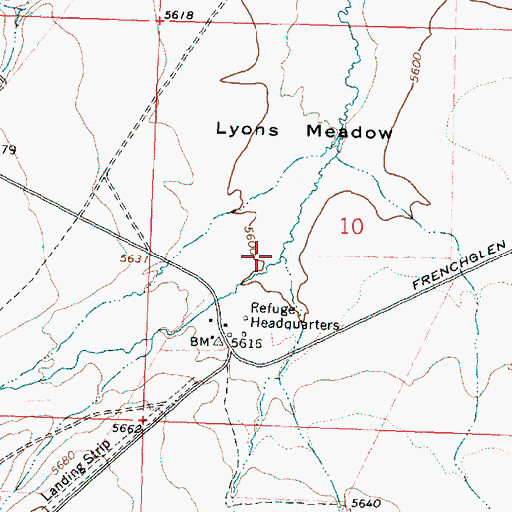 Topographic Map of Paiute Creek, OR
