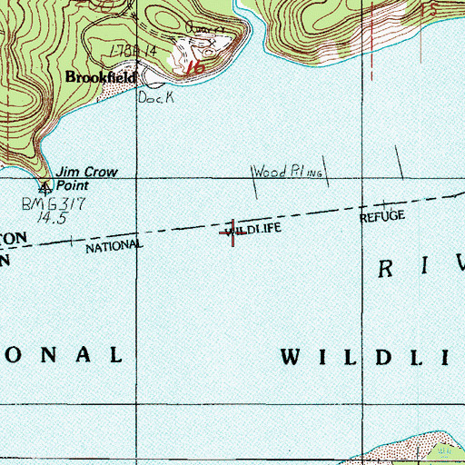 Topographic Map of Pillar Rock Upper Range, OR