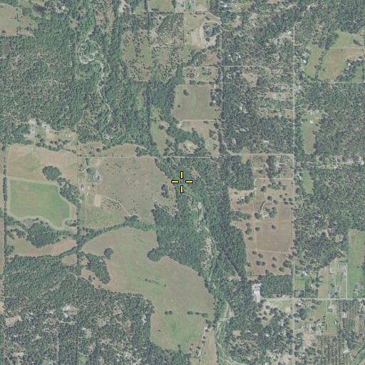 Aerial/Satellite Image of Pleasant Valley, OR