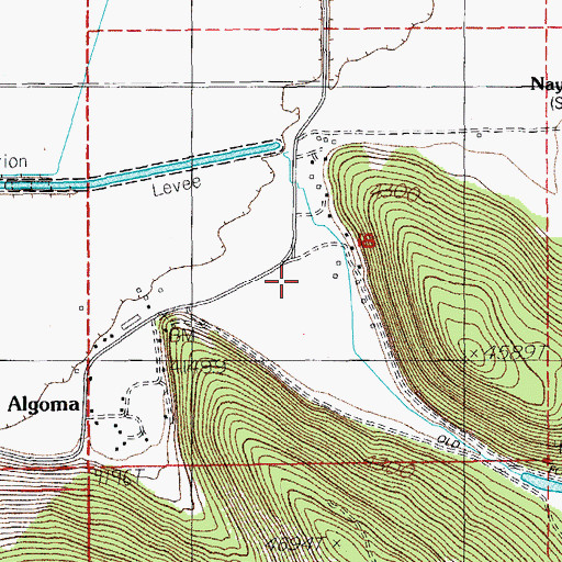 Topographic Map of Plum Valley, OR