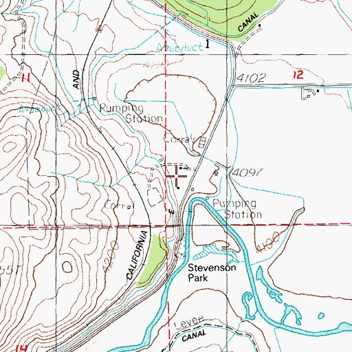 Topographic Map of Poe Valley, OR