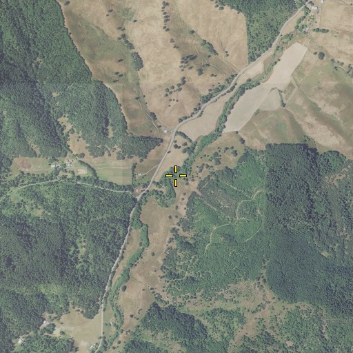Aerial/Satellite Image of Porter Creek, OR