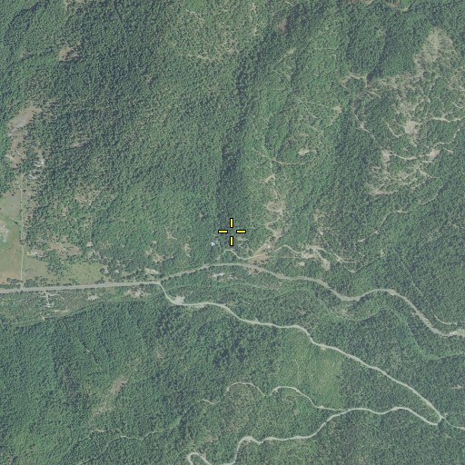 Aerial/Satellite Image of Quartz Mill Gulch, OR