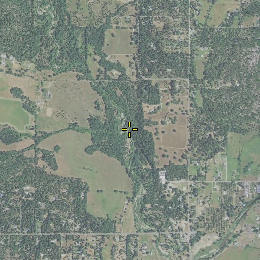 Aerial/Satellite Image of Queens Branch, OR