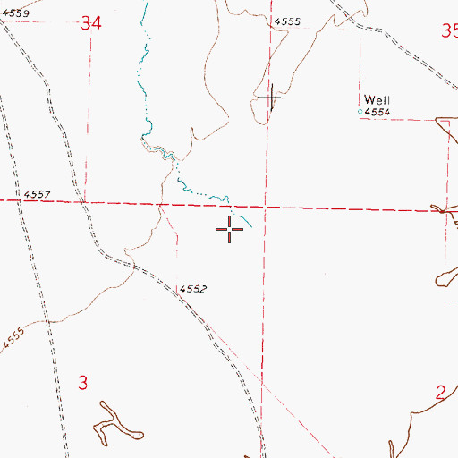 Topographic Map of Rock Creek, OR