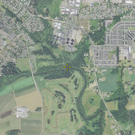 Aerial/Satellite Image of Rock Creek, OR