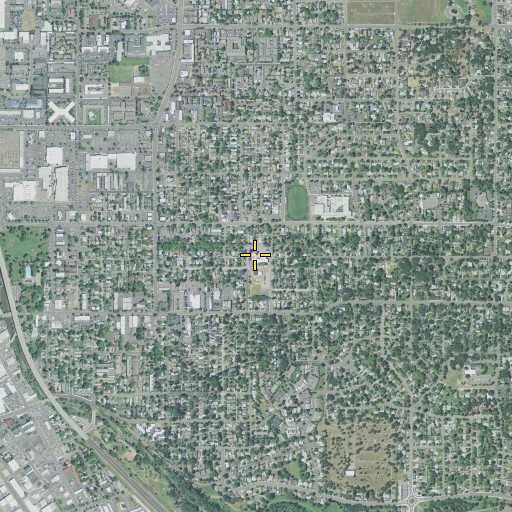 Aerial/Satellite Image of Roosevelt Elementary School, OR