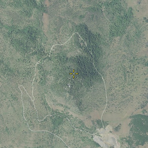 Aerial/Satellite Image of Roxy Ann Peak, OR