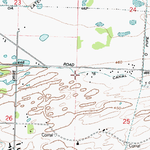 Topographic Map of S Canal, OR
