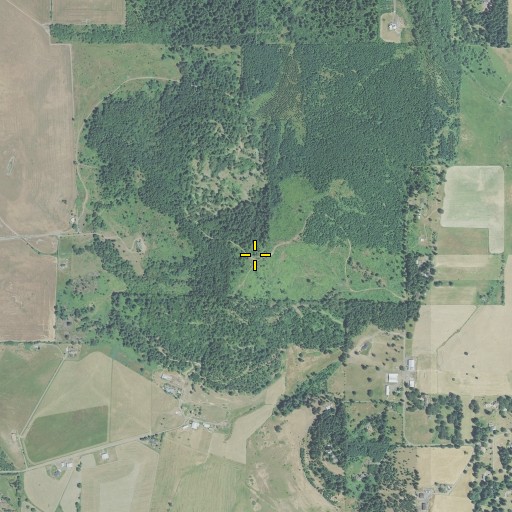 Aerial/Satellite Image of Sellers Butte, OR