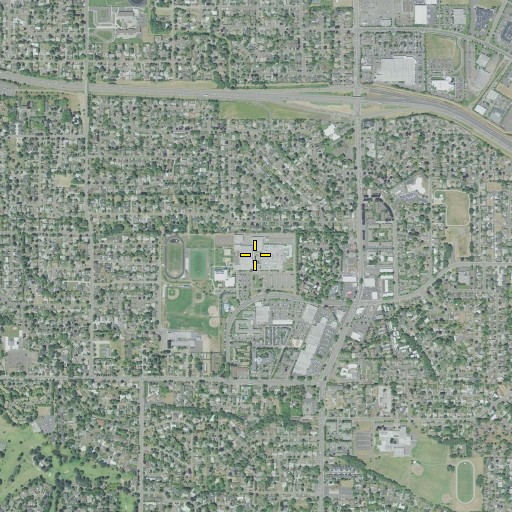Aerial/Satellite Image of Sheldon High School, OR