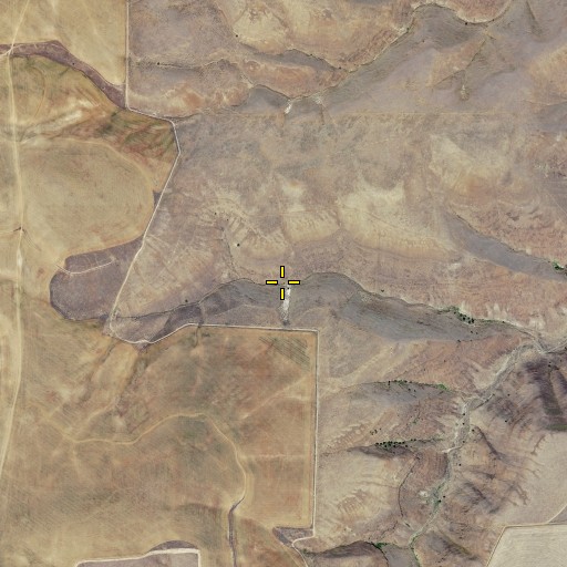 Aerial/Satellite Image of Simmons Spring, OR