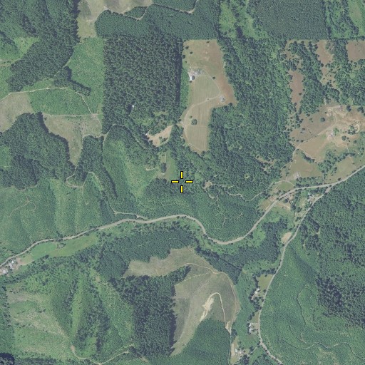 Aerial/Satellite Image of Skelley, OR