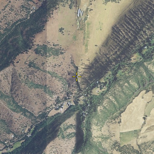 Aerial/Satellite Image of Slegman Spring, OR