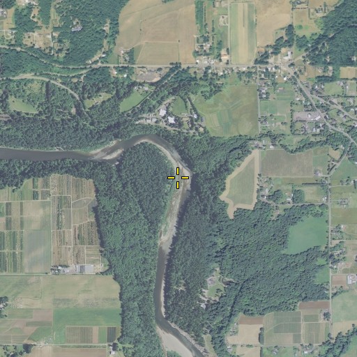 Aerial/Satellite Image of Smith Creek, OR