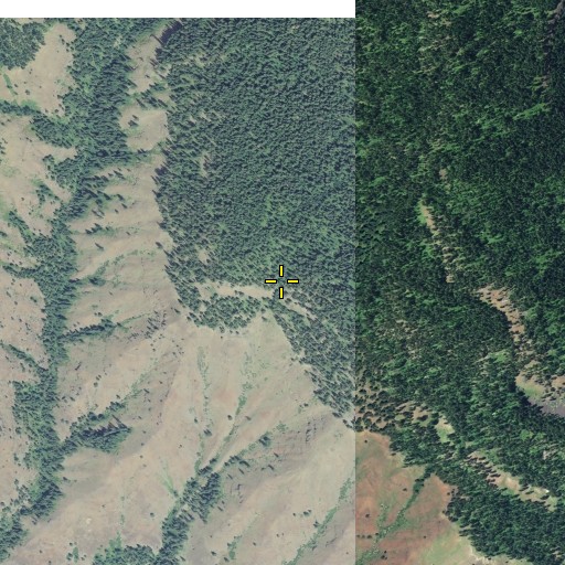 Aerial/Satellite Image of Soap Spring, OR