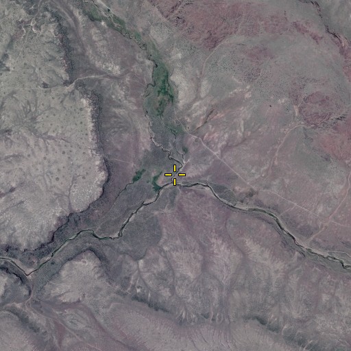 Aerial/Satellite Image of Spring Branch Creek, OR