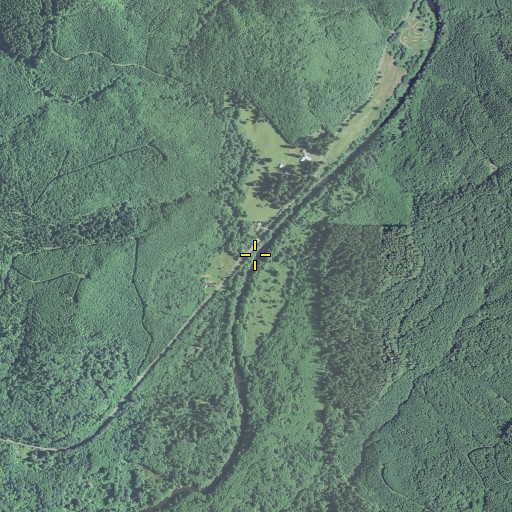 Aerial/Satellite Image of Mulak Creek, OR