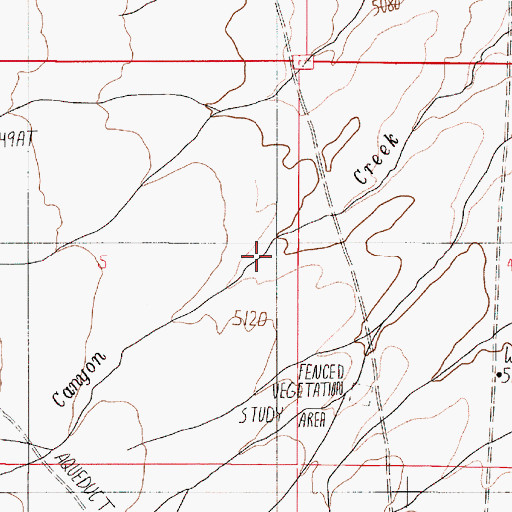 Topographic Map of Steer Canyon, OR