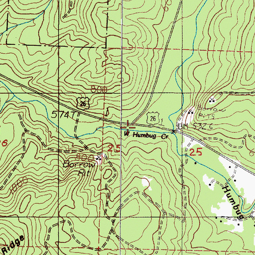 Topographic Map of Sunset Highway State Park, OR
