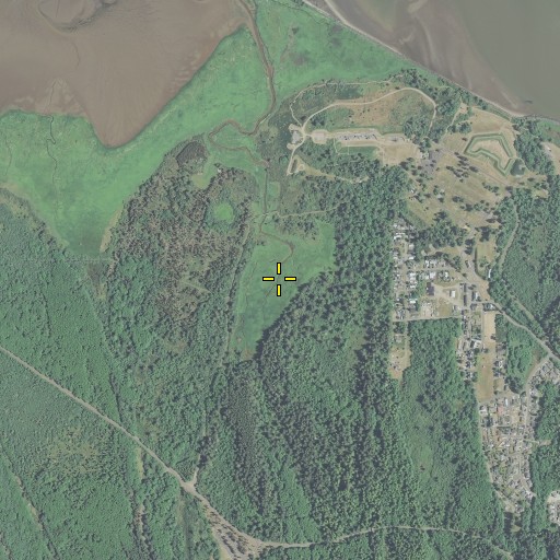 Aerial/Satellite Image of Swash Lake, OR