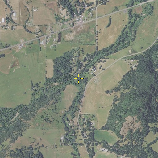Aerial/Satellite Image of Tenmile Creek, OR