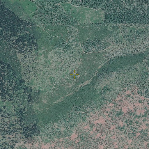 Aerial/Satellite Image of Thimbleberry Spring, OR