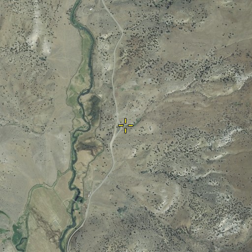 Aerial/Satellite Image of Thorn Spring, OR
