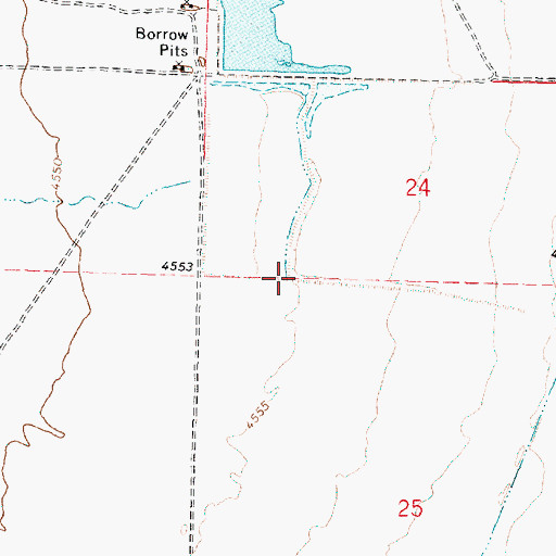 Topographic Map of Threemile Creek, OR