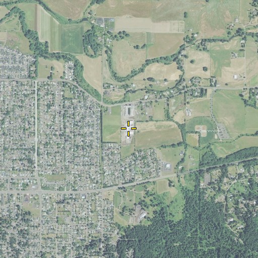 Aerial/Satellite Image of Thurston Elementary School, OR