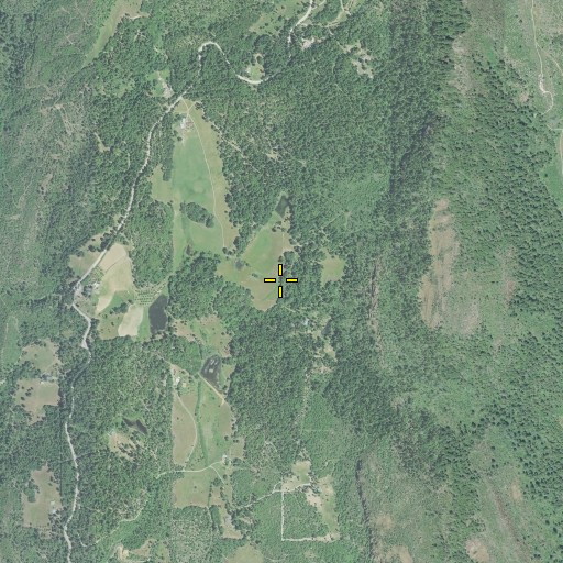 Aerial/Satellite Image of Turtle Rock, OR