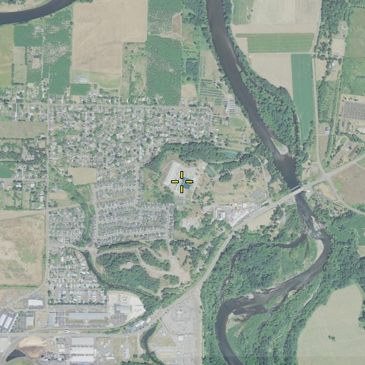 Aerial/Satellite Image of Vitus Butte, OR
