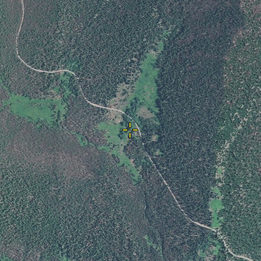 Aerial/Satellite Image of Wagon Wheel Flat, OR