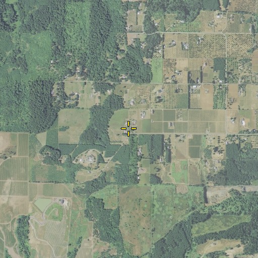 Aerial/Satellite Image of Walnut Hill, OR