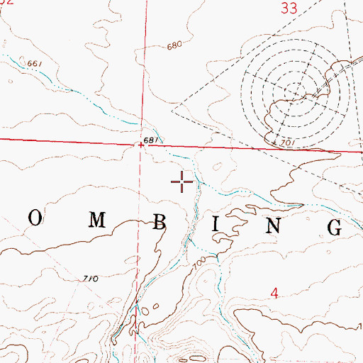 Topographic Map of Well Spring Canyon, OR