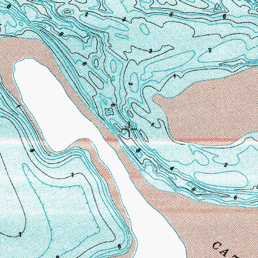 Topographic Map of West Light, OR