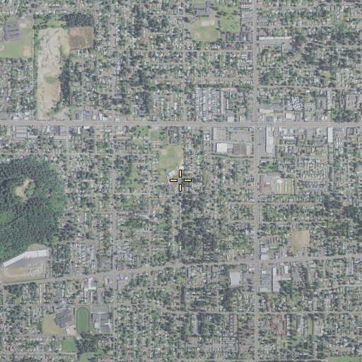 Aerial/Satellite Image of West Powellhurst Elementary School, OR